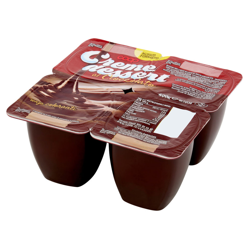 CRÉME DESSERT CACAO COOP G 100X4 - 6