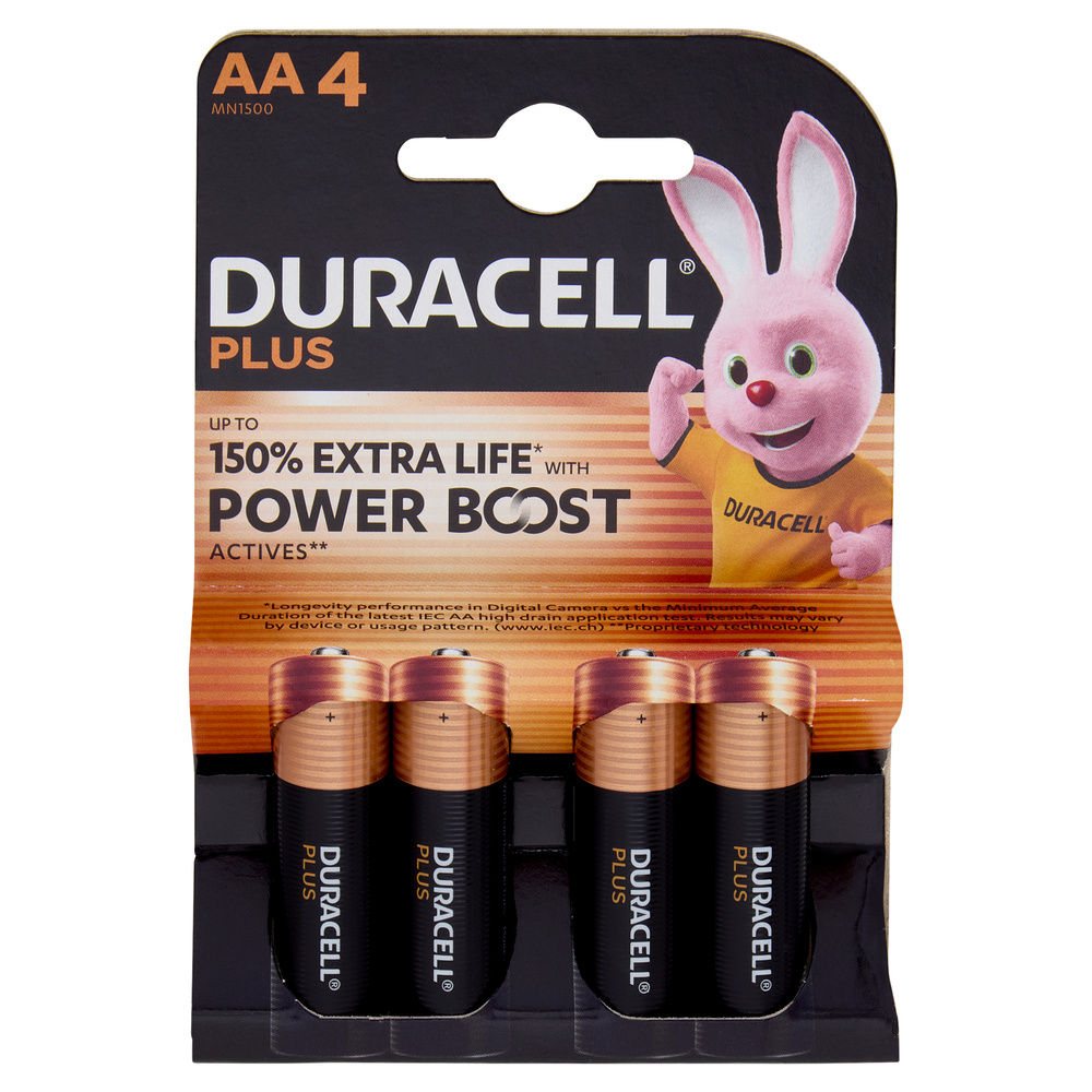 PLUS POWERBOOST AA STILO 4 PILE - 1