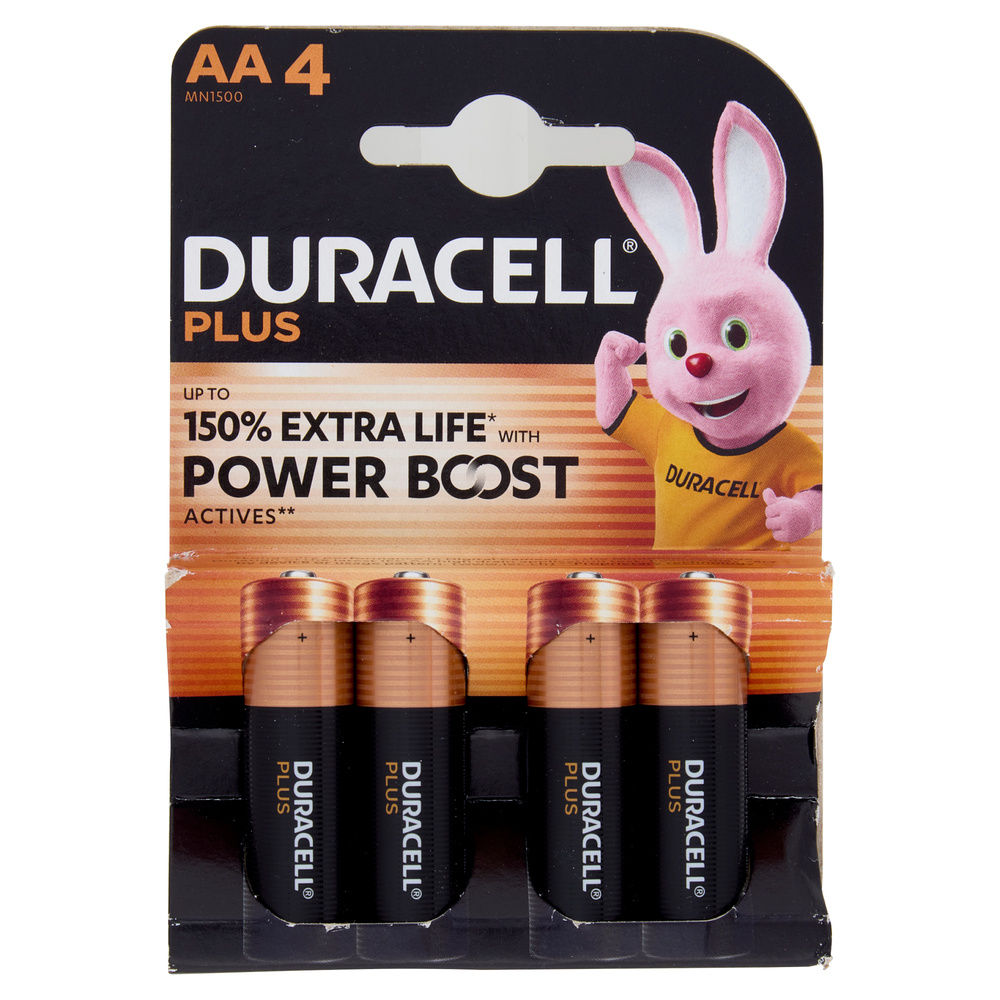 PLUS POWERBOOST AA STILO 4 PILE - 2