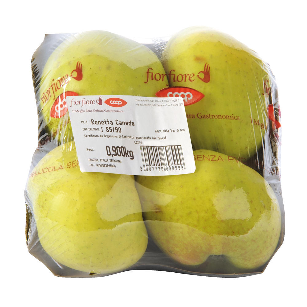 Mele renetta val di non dop fior fiore coop it 85-90 i^ 4 fr vs g 900