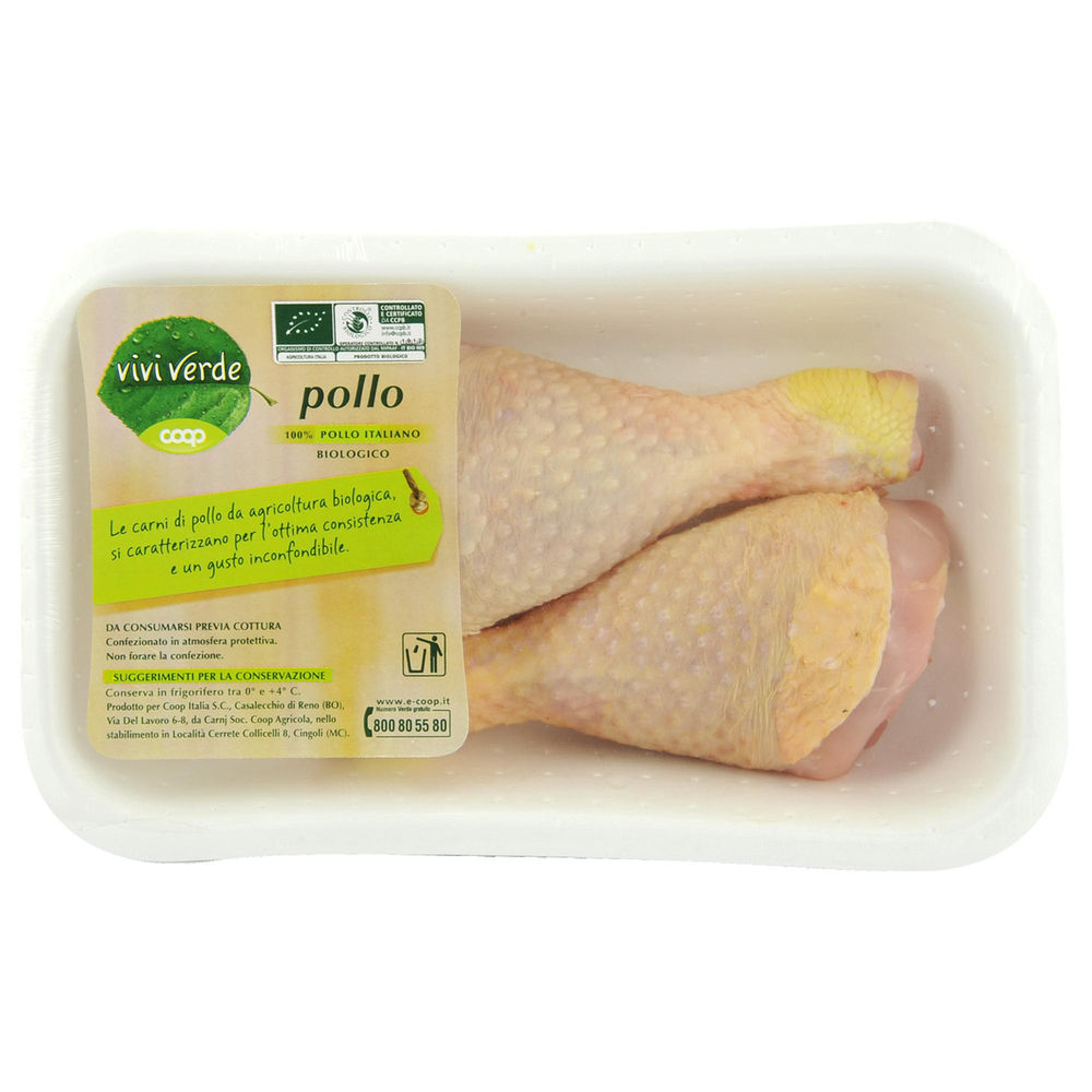 POLLO BIOLOGICO FUSI X 2 ATP 400 G CA VIVI VERDE - 1