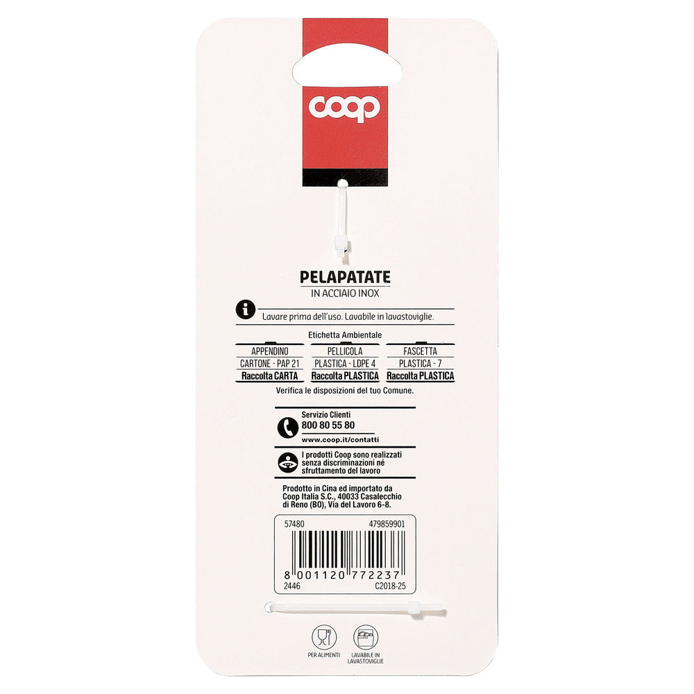 PELAPATATE IN ACCIAIO INOX COOP - 3