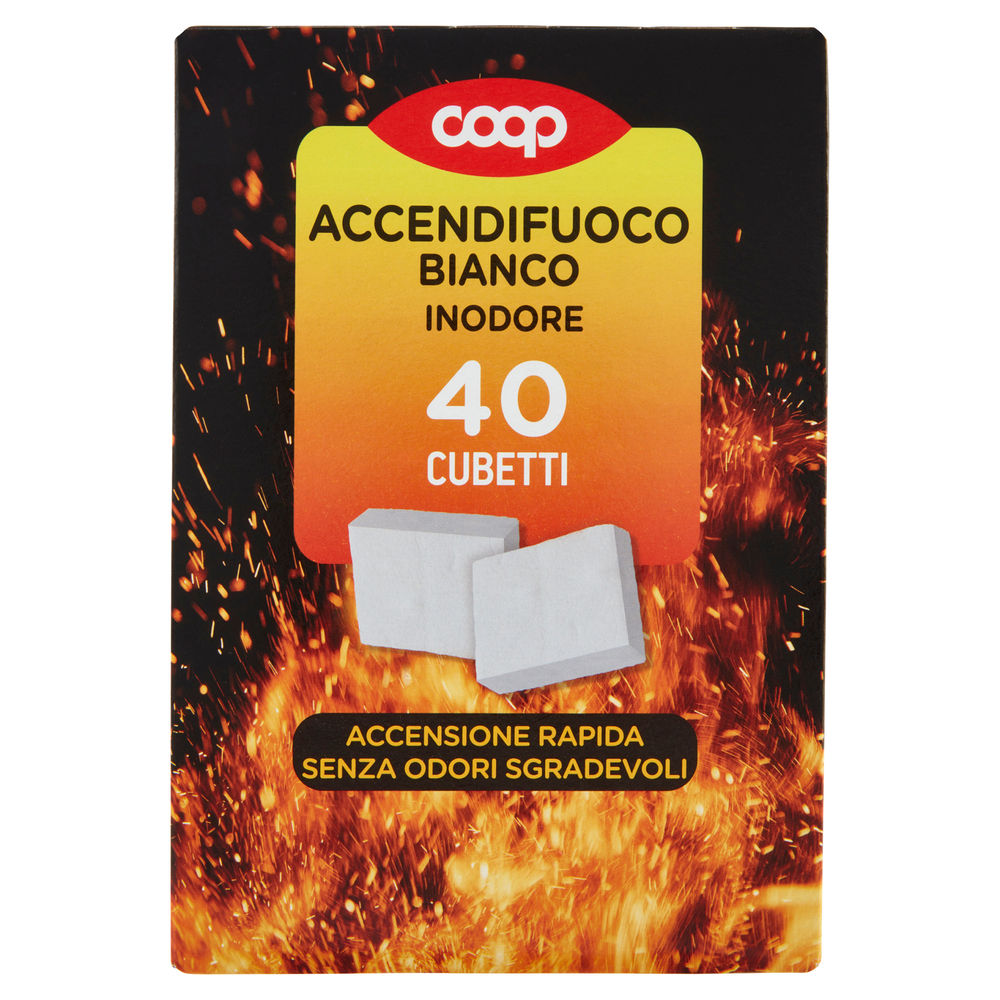 ACCENDIFUOCO INODORE COOP 40 CUBETTI - 1