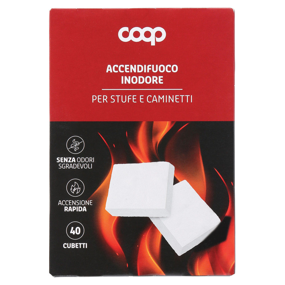 ACCENDIFUOCO INODORE COOP 40 CUBETTI - 3