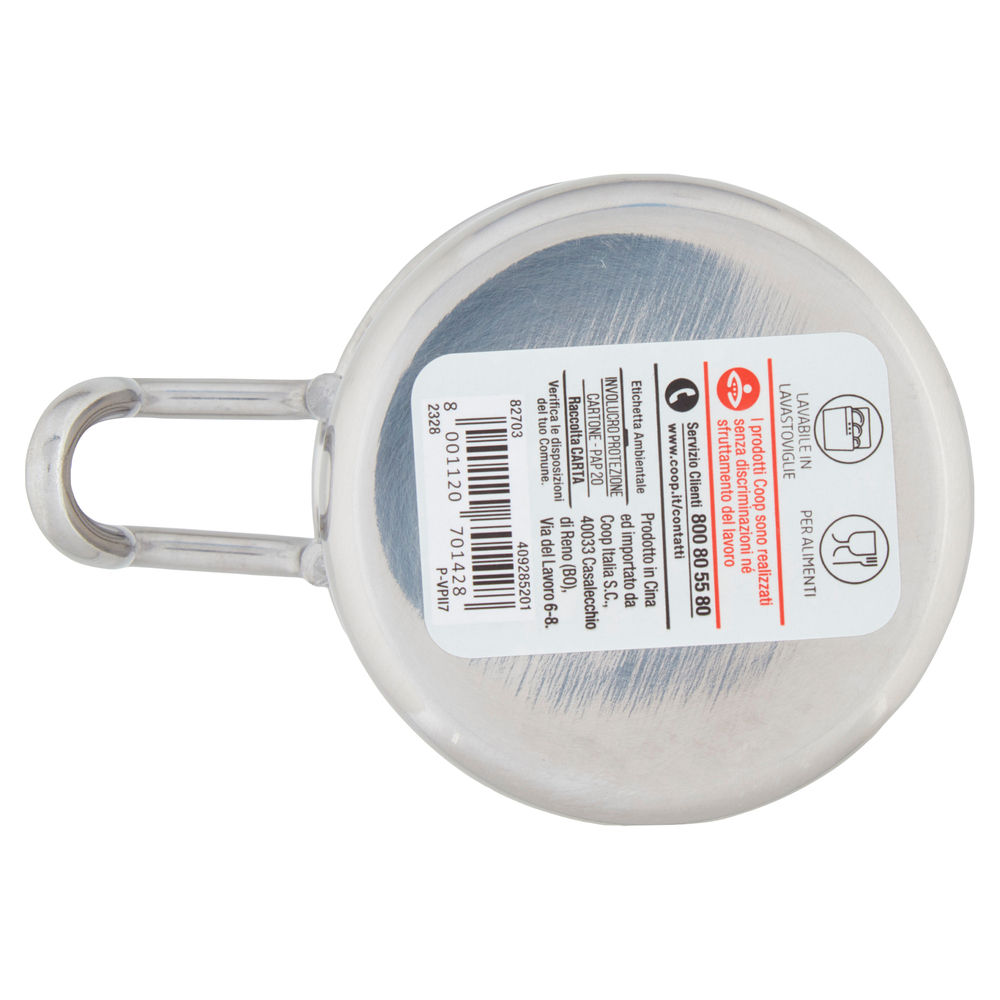 BOLLILATTE 7CM ACCIAIO COOP BASE - 1