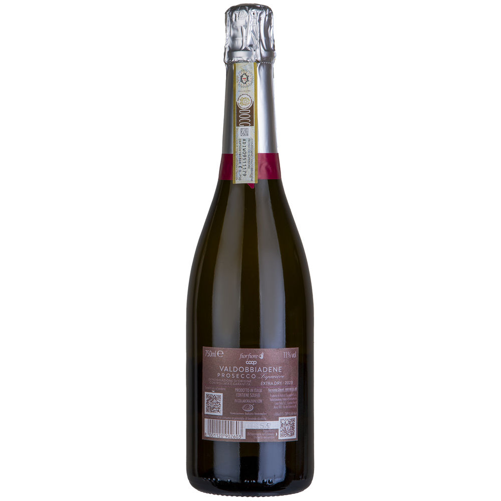 PROSECCO DI VALDOBBIADENE DOCG SUPERIORE MILLESIMATO FIOR FIORE COOP ML 750 - 1