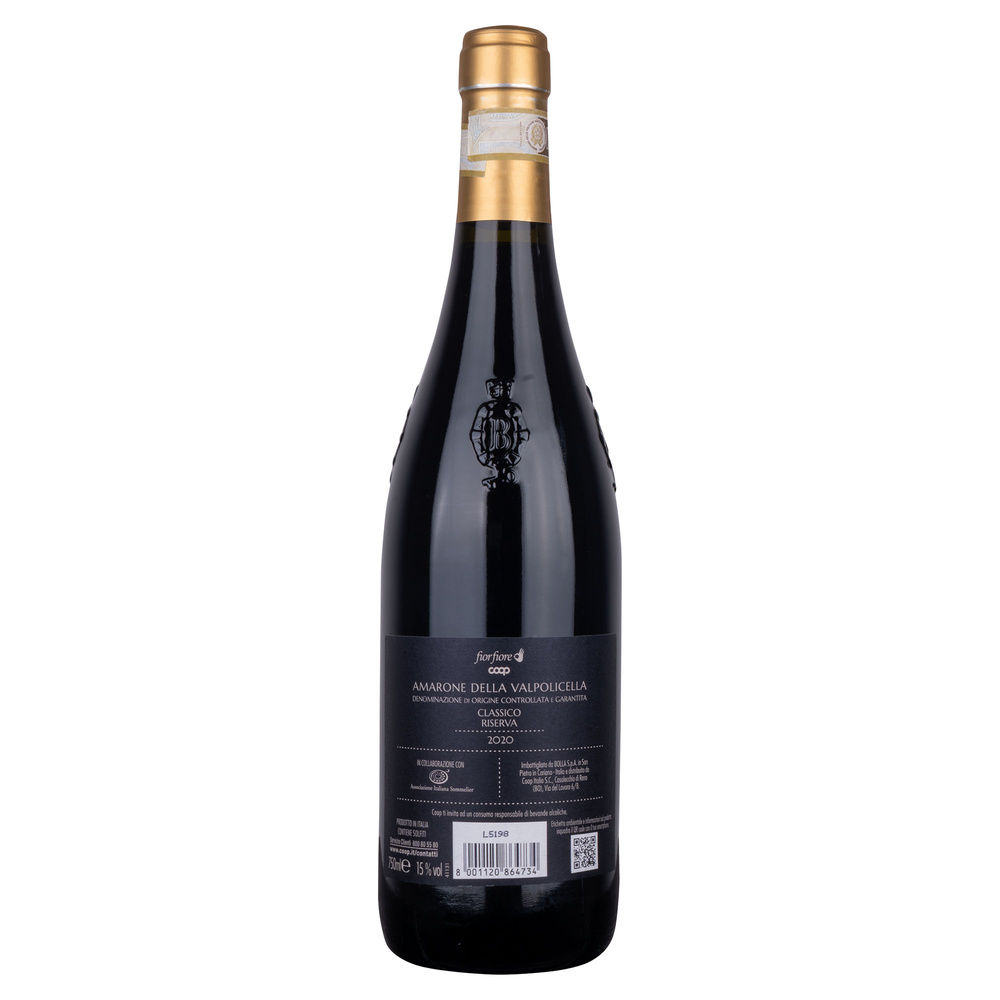 AMARONE DELLA VALPOLICELLA DOCG FIOR FIORE COOP ML 750 - 3