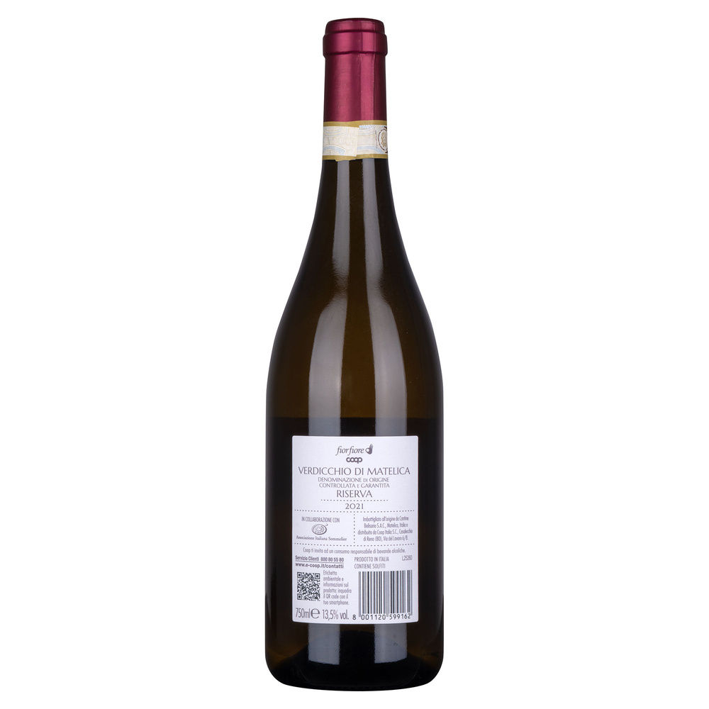 VERDICCHIO DI MATELICA RISERVA DOCG FIOR FIORE COOP ML 750 - 3