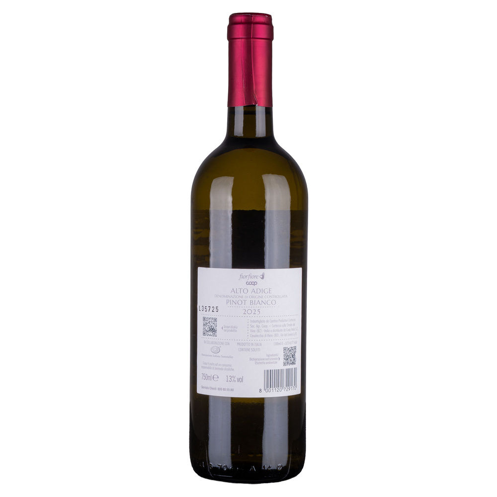 PINOT BIANCO ALTO ADIGE DOC FIOR FIORE COOP ML 750 - 3