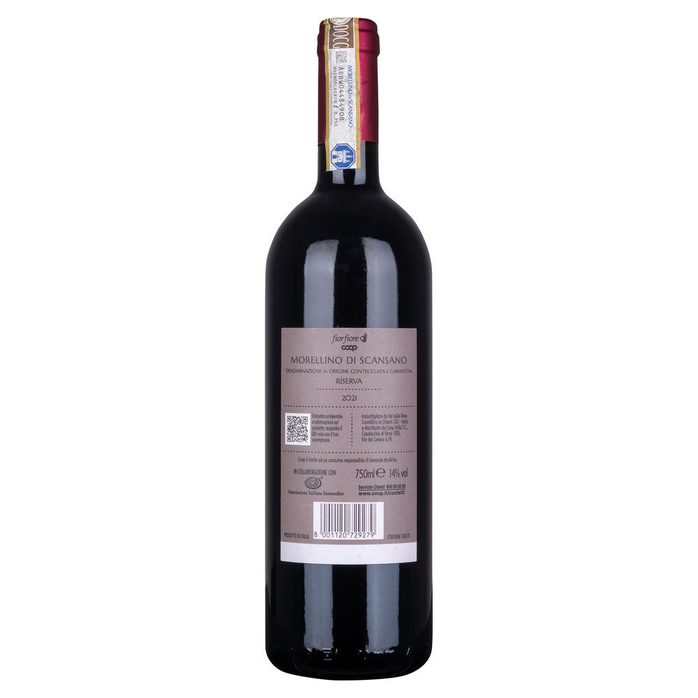 MORELLINO DI SCANSANO DOCG RISERVA FIOR FIORE COOP ML 750 - 3