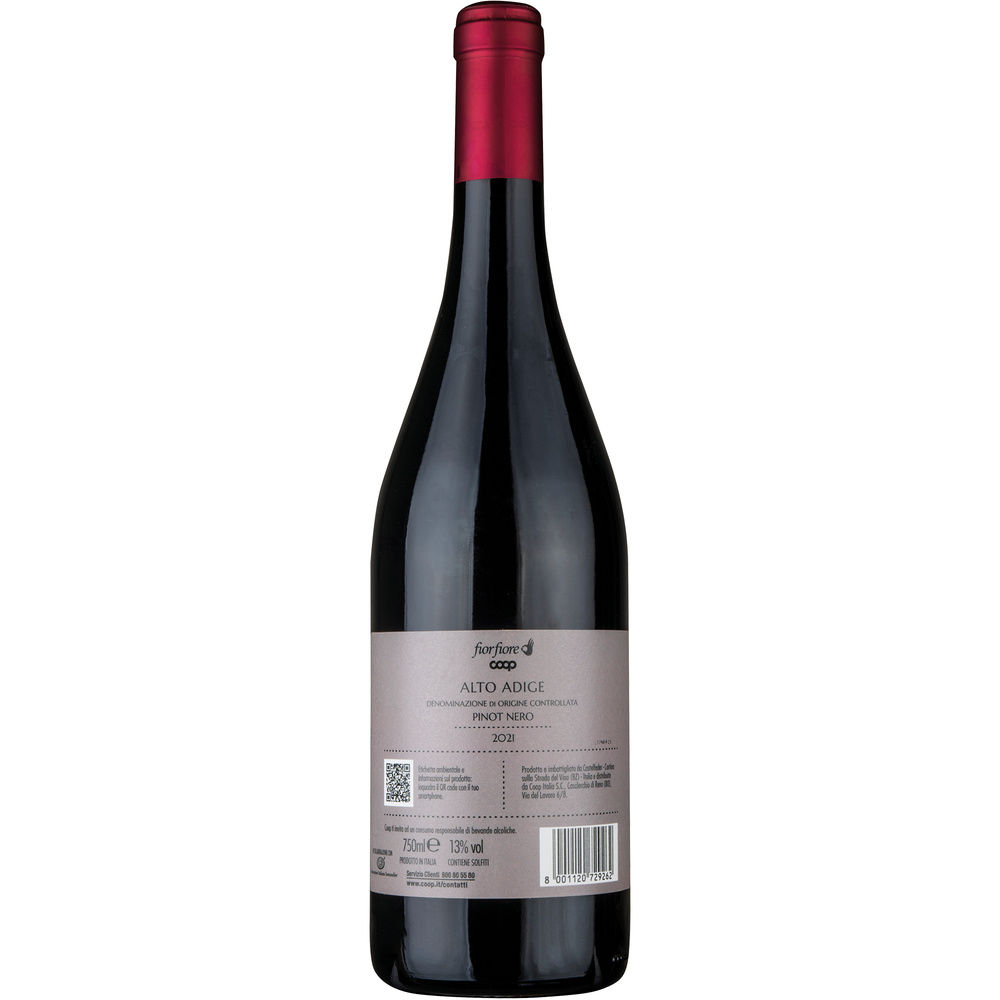 PINOT NERO ALTO ADIGE DOC FIOR FIORE COOP ML 750 - 1