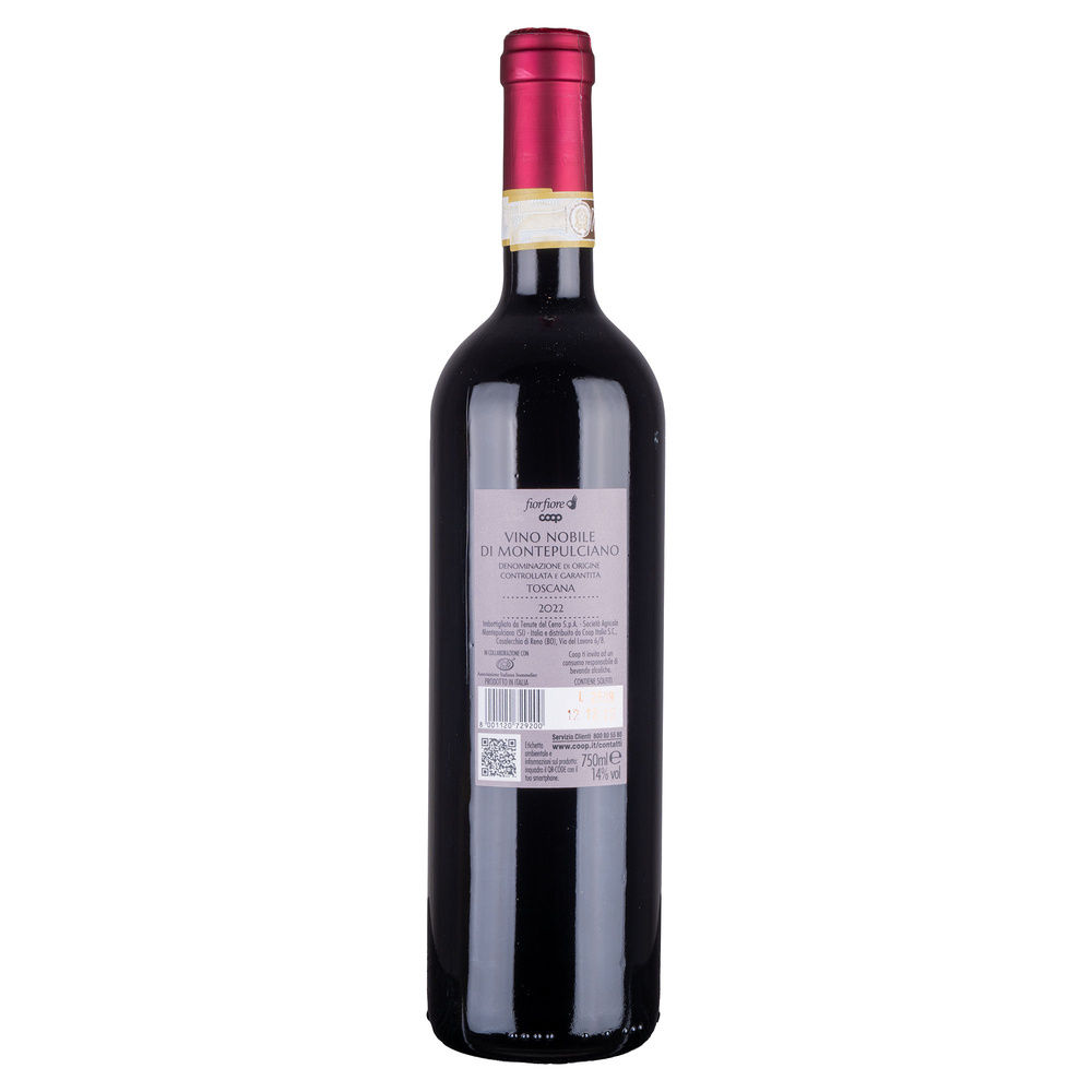 VINO NOBILE MONTEPULCIANO DOCG TOSCANA FIOR FIORE COOP ML 750 - 3