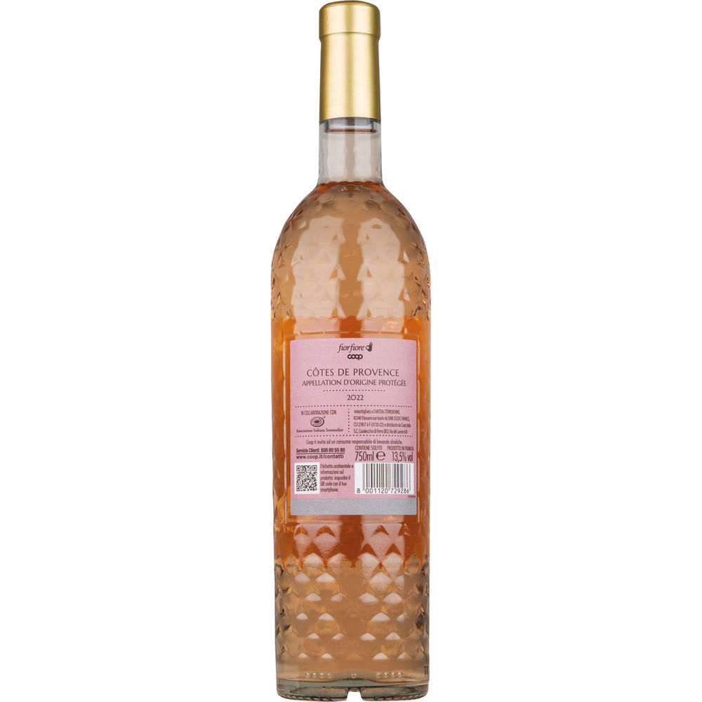 COTE DE PROVENCE AOC ROSE' FIOR FIORE COOP ML 750 - 1