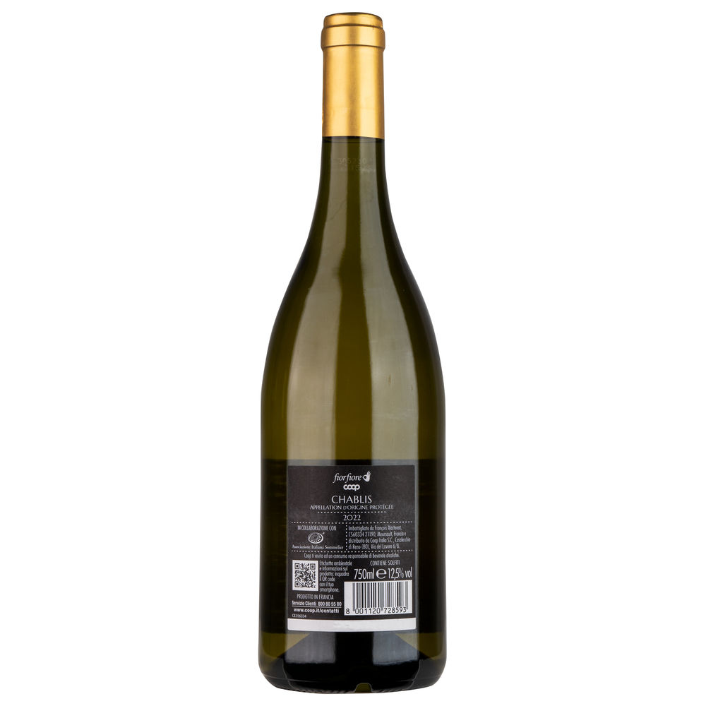 CHABLIS BOURGOGNE FIOR FIORE COOP ML 750 - 1