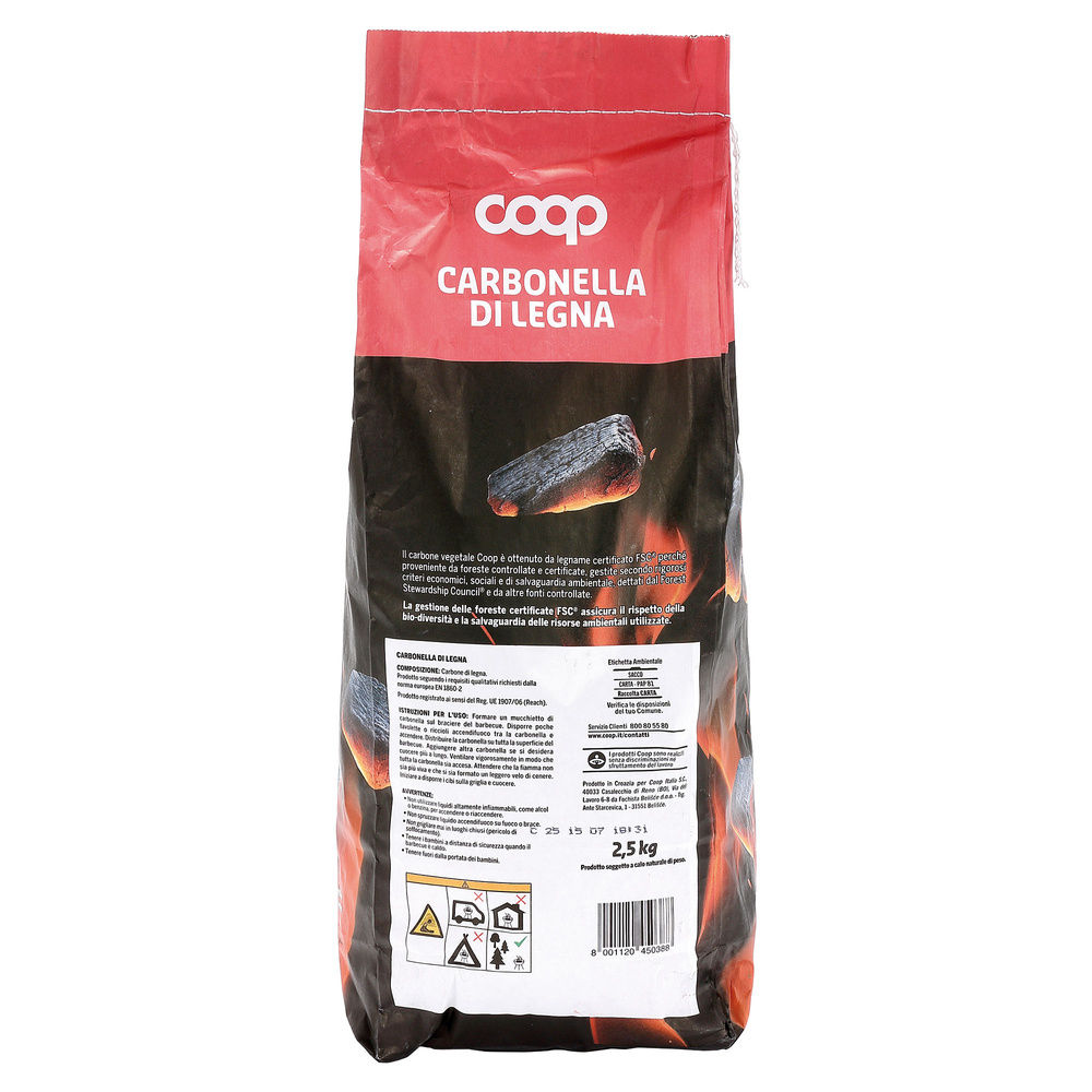 CARBONELLA DI LEGNA 2,5KG COOP FSC - 4