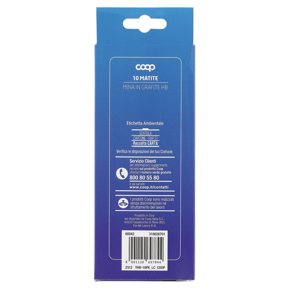 10 MATITE HB COOP - 0