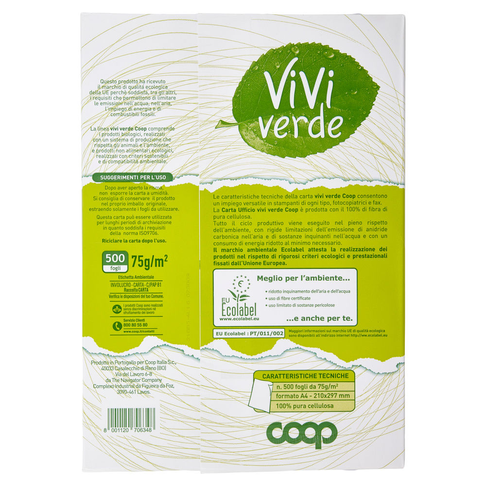 RISMA VIVIVERDE COOP 500FF 75GR NEW - 1