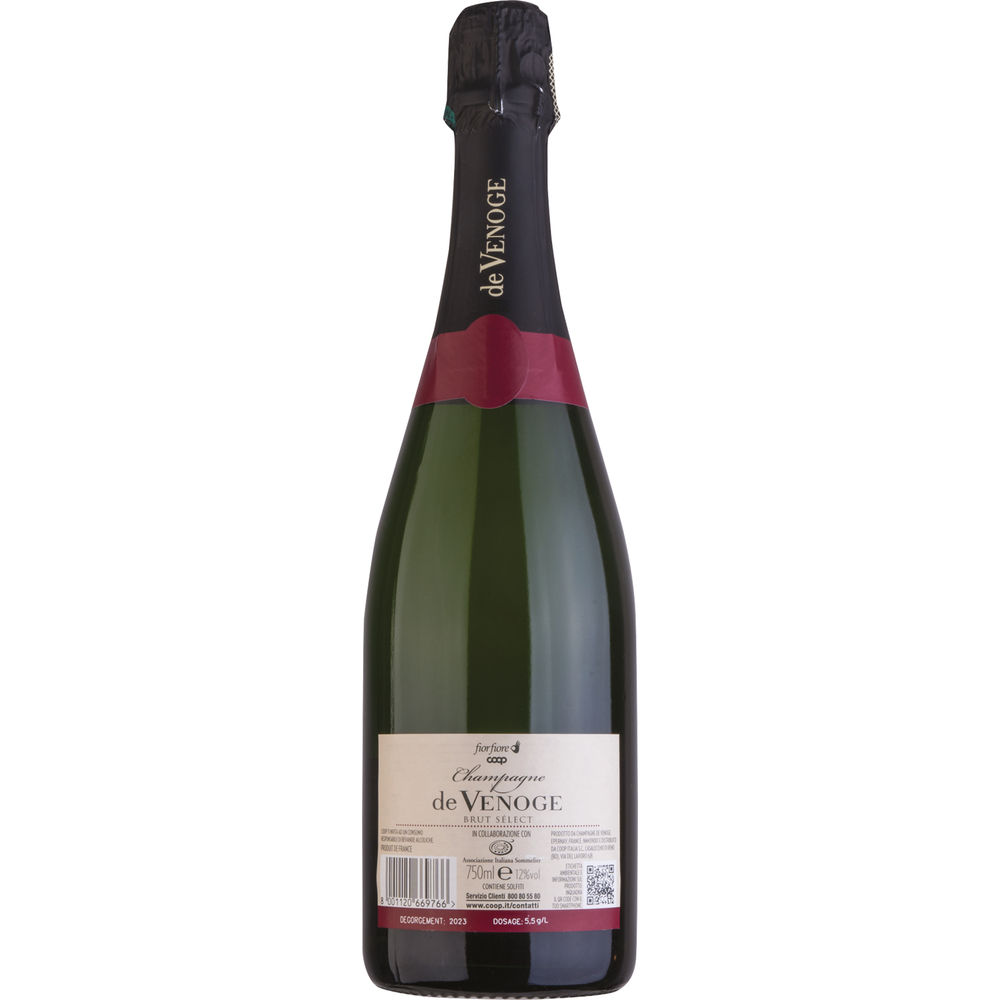 CHAMPAGNE AOC FIOR FIORE COOP ML 750 - 1