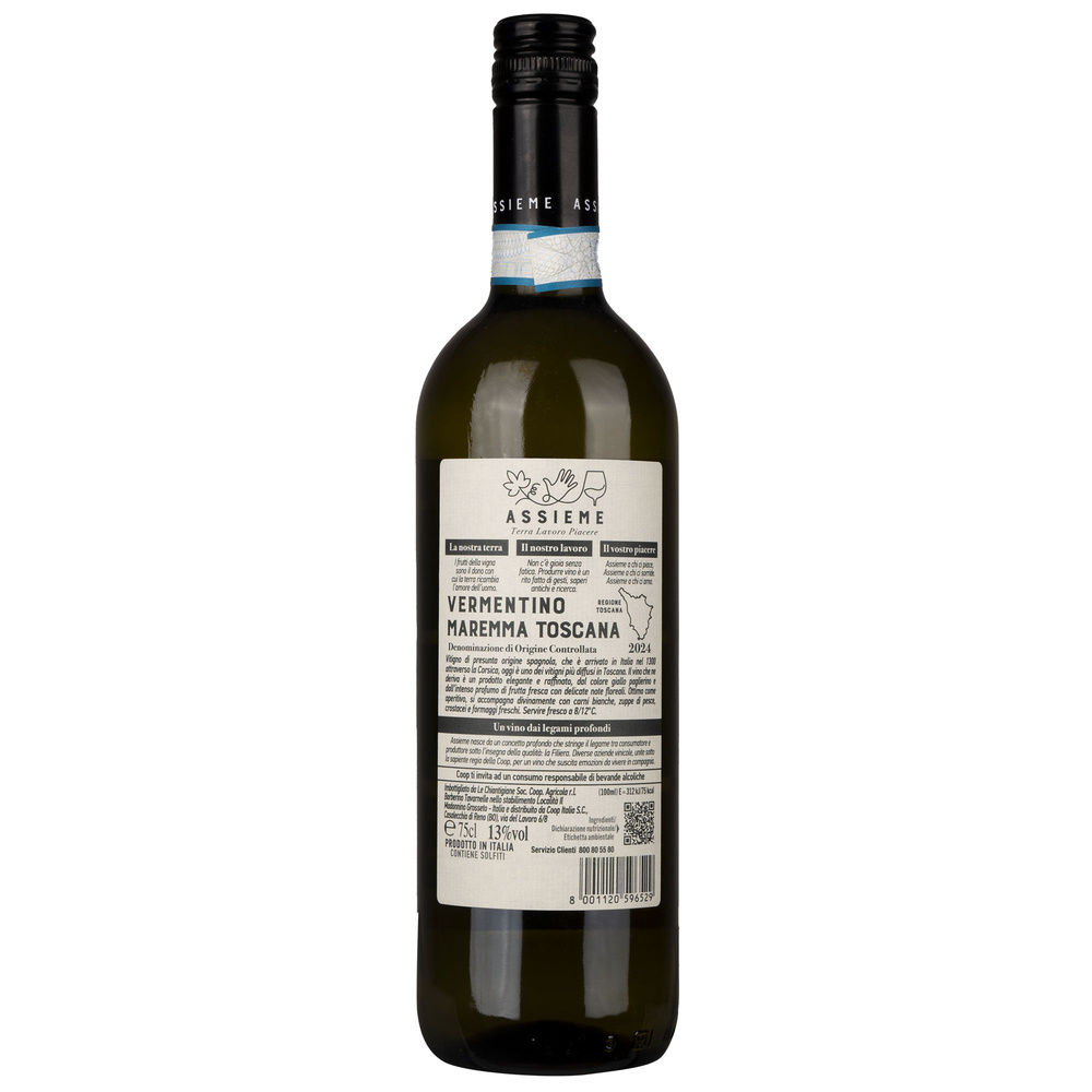 MAREMMA TOSCANA DOC VERMENTINO ASSIEME COOP ML 750 - 9