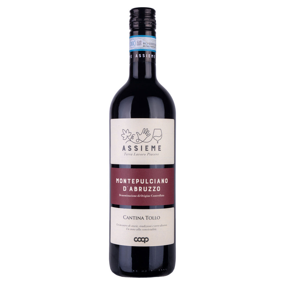 MONTEPULCIANO D'ABRUZZO DOC ASSIEME COOP ML 750 - 0