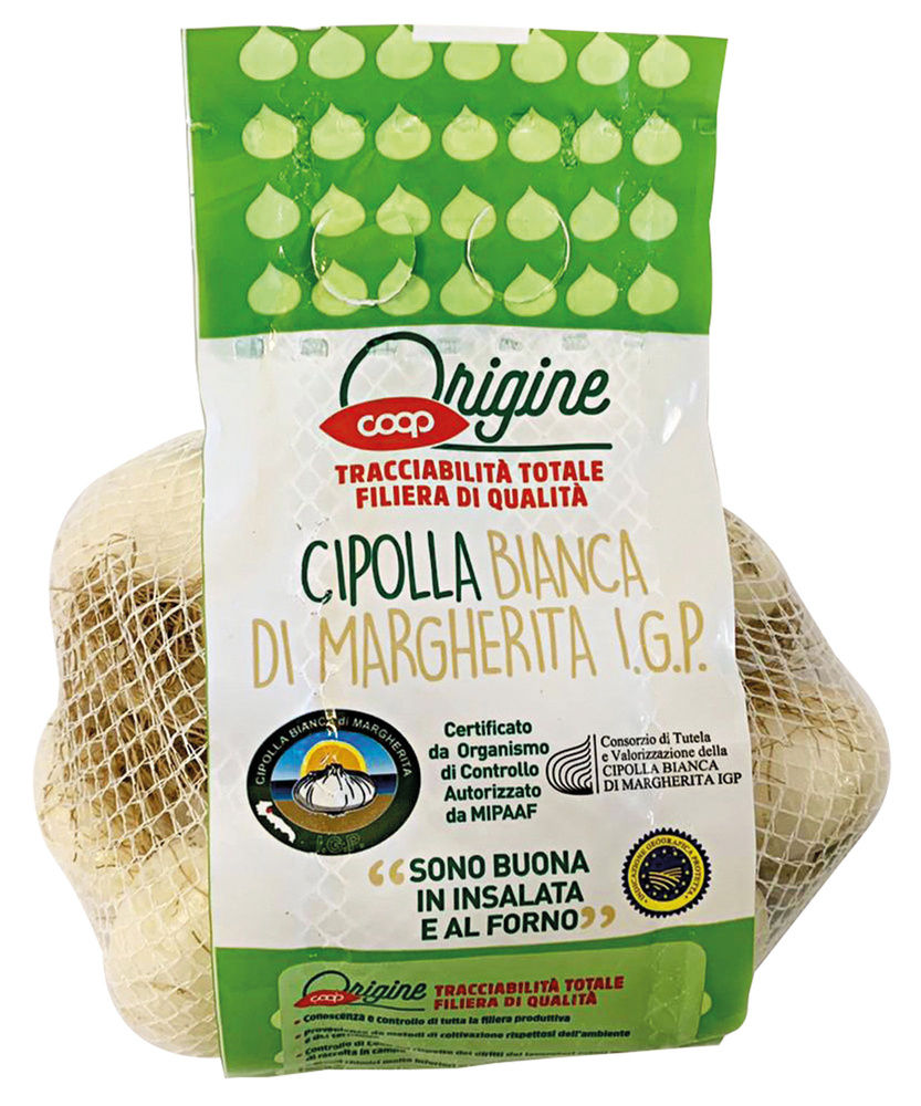 CIPOLLA BIANCA DI MARGHERITA IGP COOP IT 50-70 VTBG  KG 1 - 0
