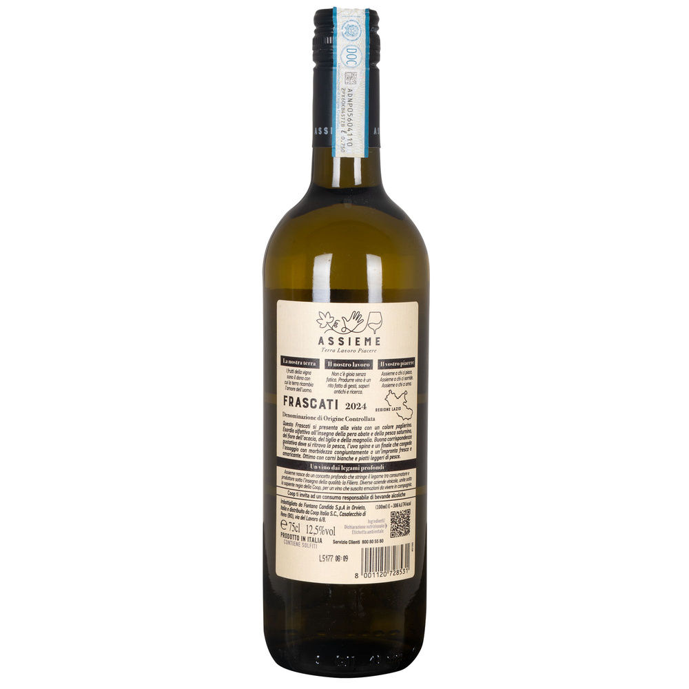 FRASCATI DOC ASSIEME COOP ML 750 - 9