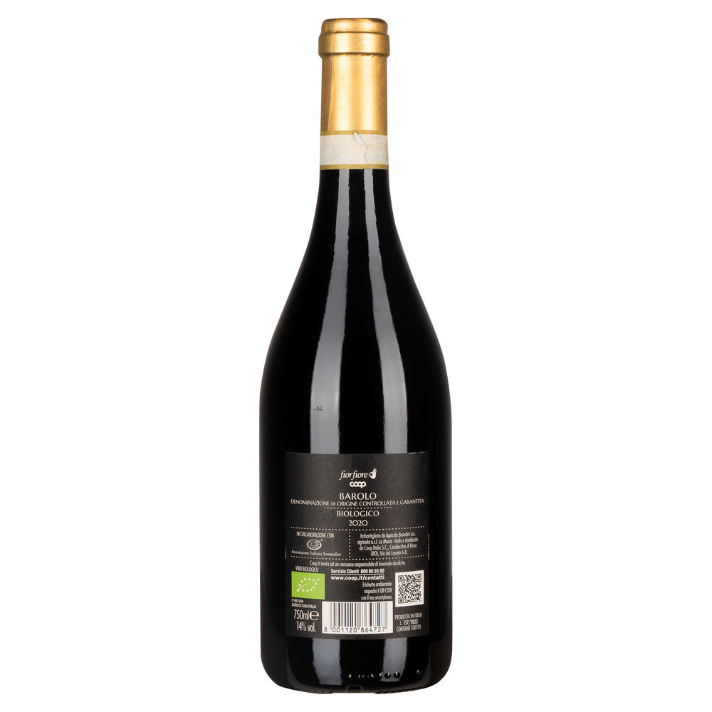 BAROLO DOCG FIOR FIORE BIOLOGICO COOP ML 750 - 9