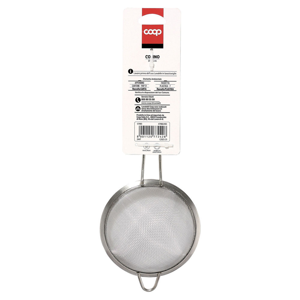 COLINO DIAMETRO 12CM ACCIAIO INOX COOP - 1