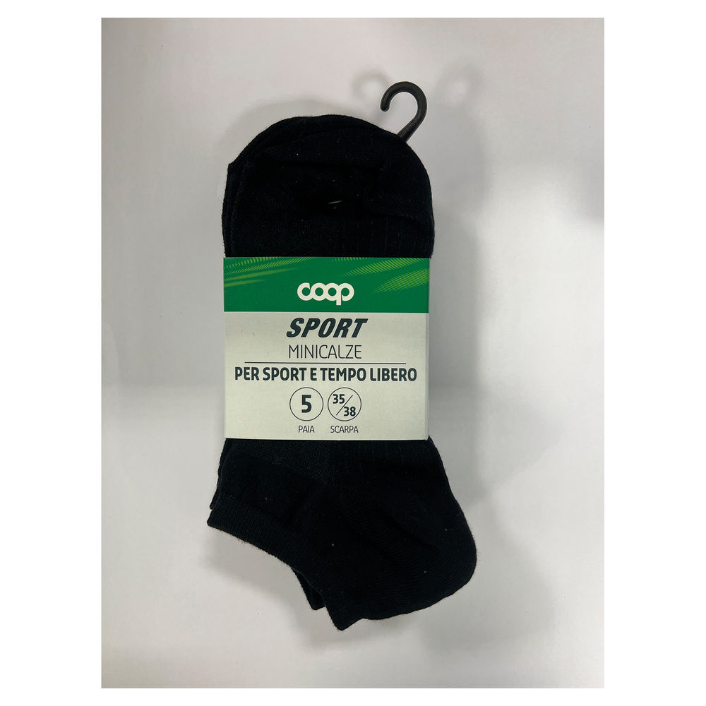 CONFEZIONE 5 MINICALZE D. TINTA UNITA COOP - 1