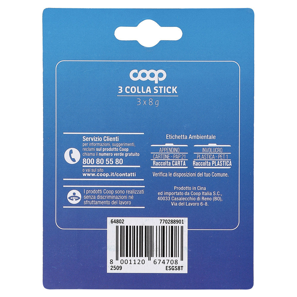 COLLA STICK COOP 3X8G - 1