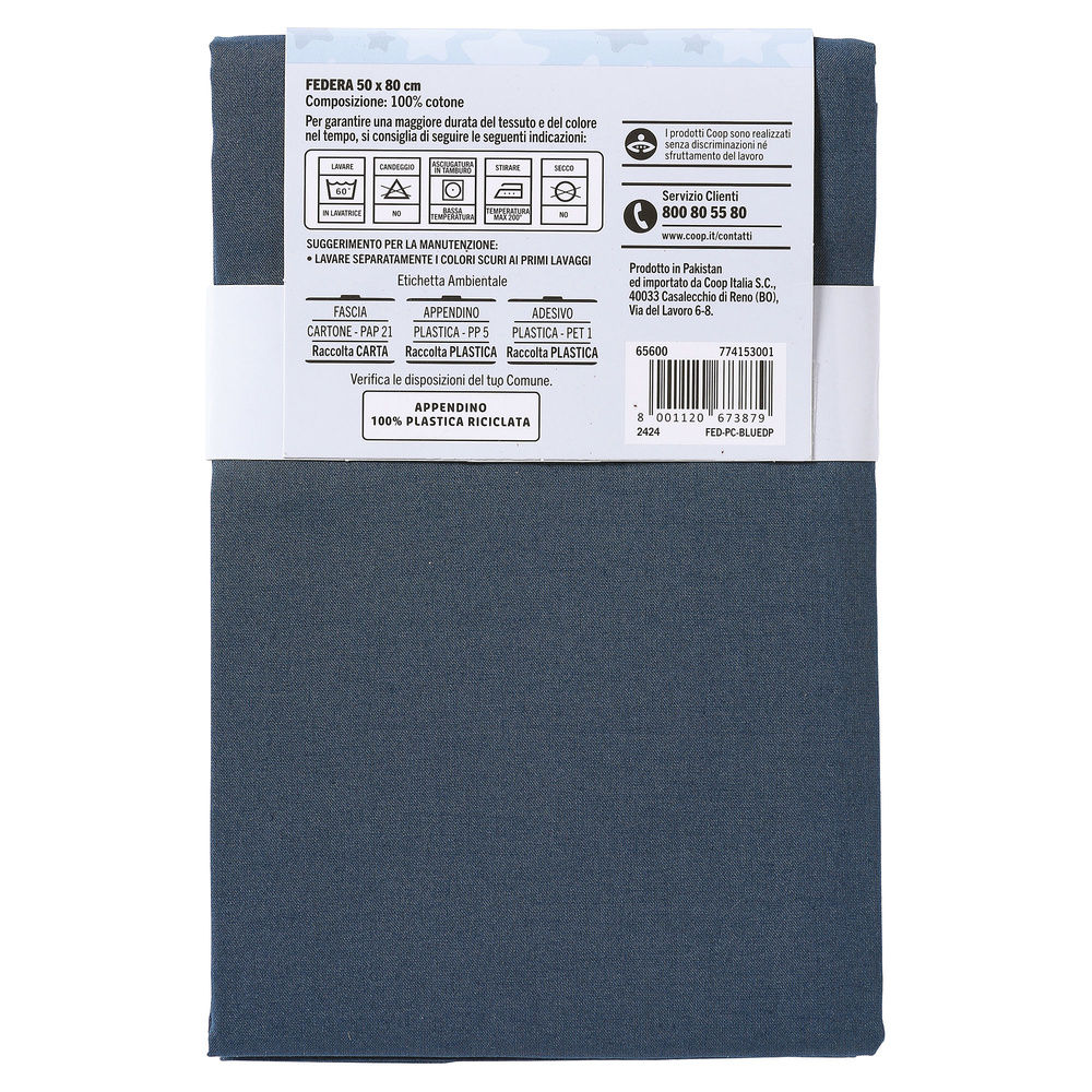 FEDERA COOP CM 50X80 T.U. BLUE  DE  PRUSSE - 1