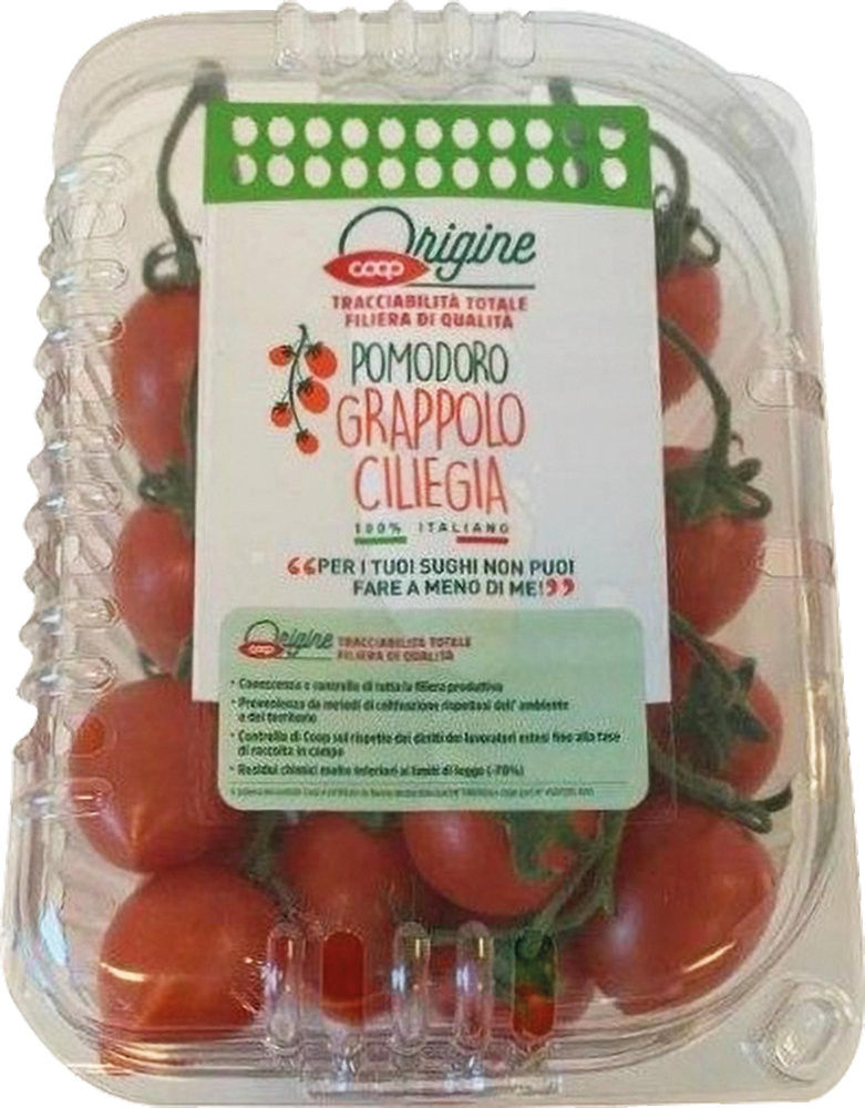 POMODORI GRAPPOLO CILIEGIA COOP IT I^ VH G 500 - 0