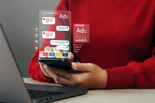 Texto y media alt text