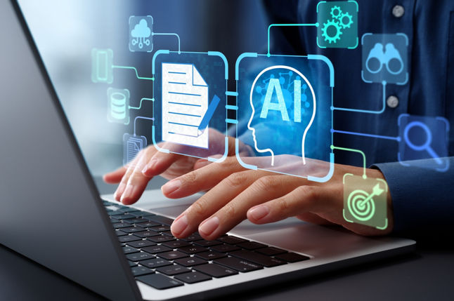 Texto y media alt text