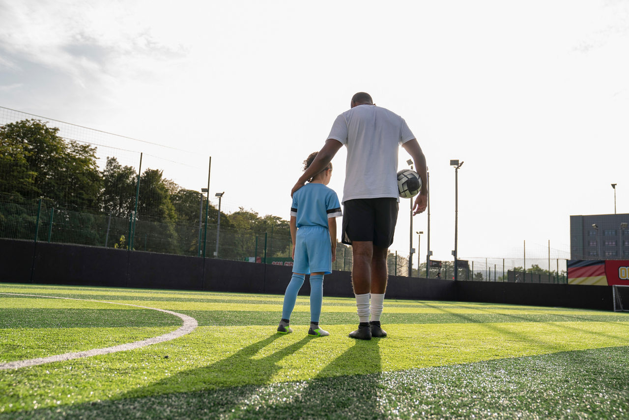 Texto y media alt text