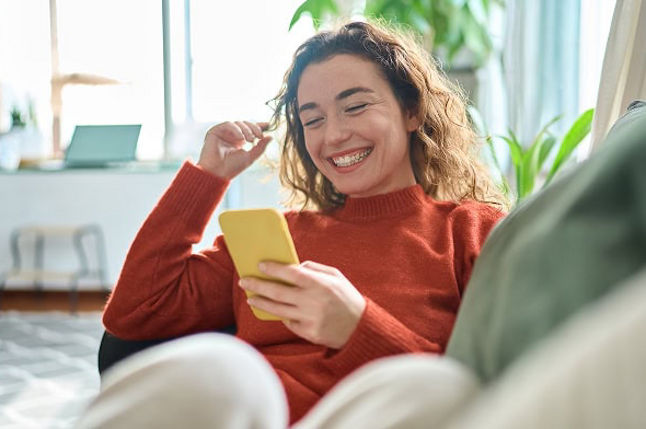 Texto y media alt text