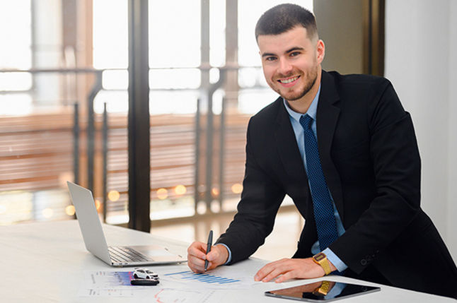 Texto y media alt text