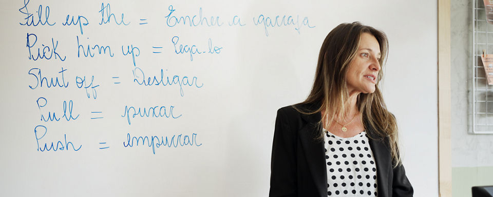 Texto y media alt text