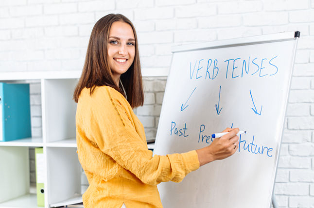 Texto y media alt text