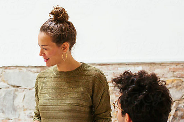 Texto y media alt text