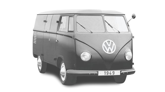 Prototyp Volkswagen Bulli (1949).