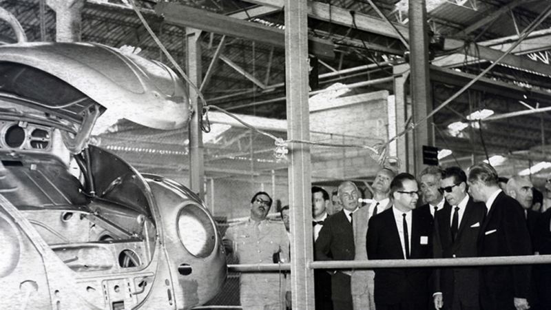 Creación de la Compañía Volkswagen Mexicana en 1954