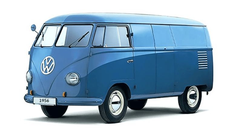 Volkswagen T1 Transporter (1956).
