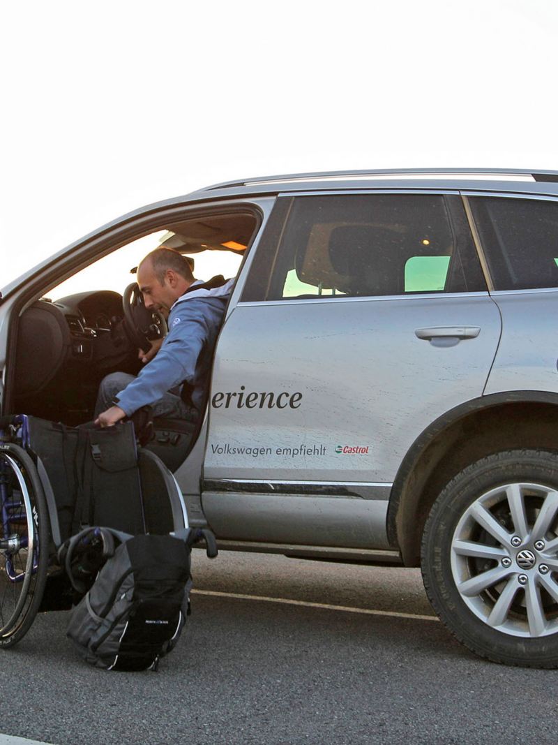 Volkswagen Fahrhilfen für Menschen mit Handicap, Island Experience