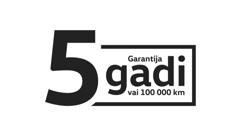 Jaunu automobiļu garantija.