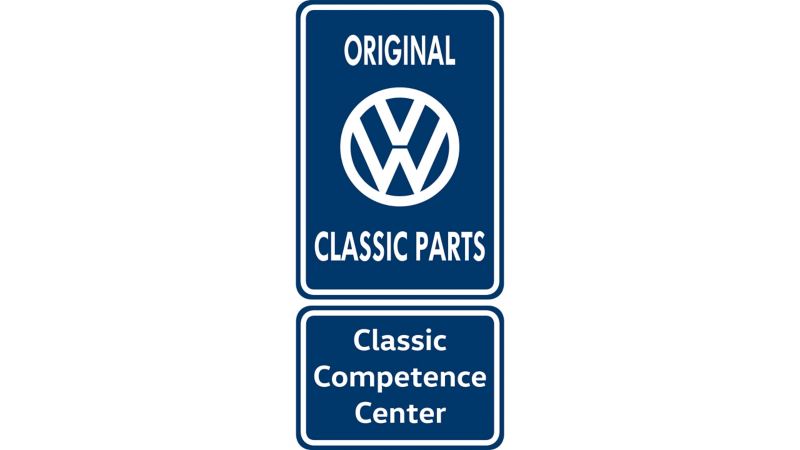 Volkswagen Service Original Classic Parts Logo