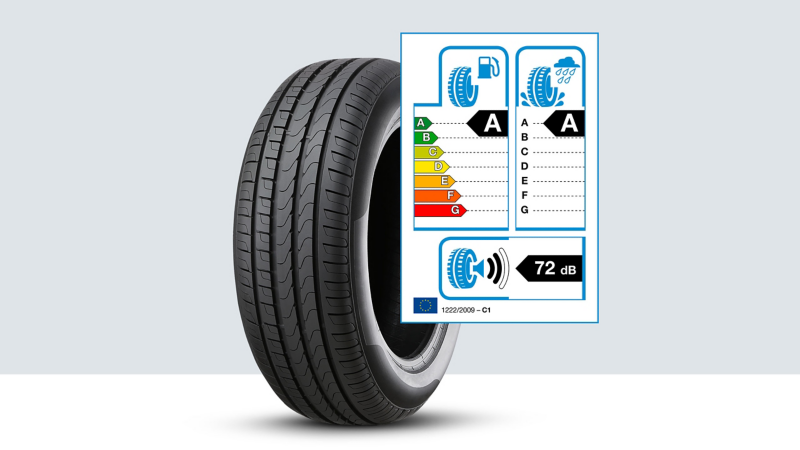 Un pneumatique Volkswagen avec un label pneumatique européen  – connaissance pneumatique