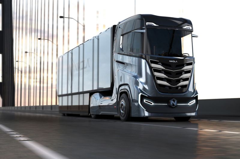 Truck elettrico Nikola Tre