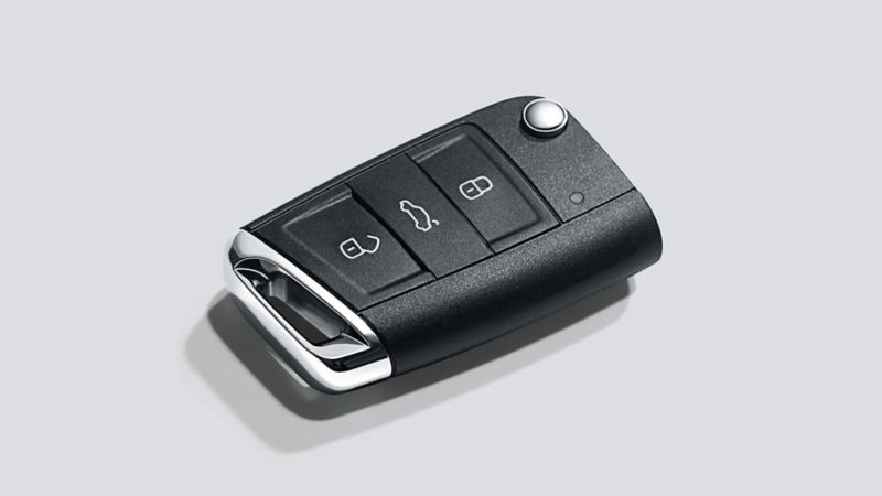 Image of a Volkswagen remote control key
