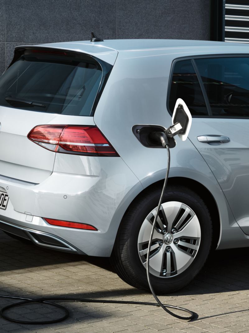 VW e-Golf charging station